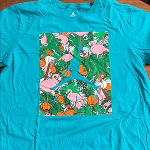 Jordan Teal T-Shirt with Iconic Logo